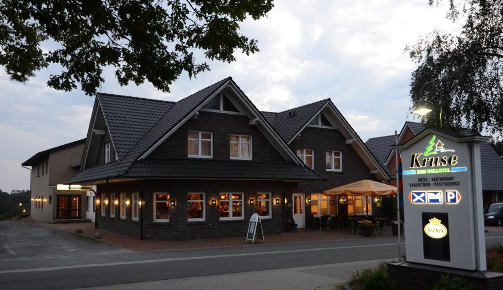 Hotel Kruse Zum Hollotal Neuenkirchen-Vorden Bagian luar foto